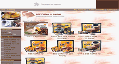 Desktop Screenshot of beecoffee123.com